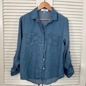 Chambray Button Down Shirt
